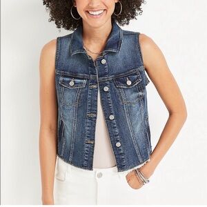 Denim vest